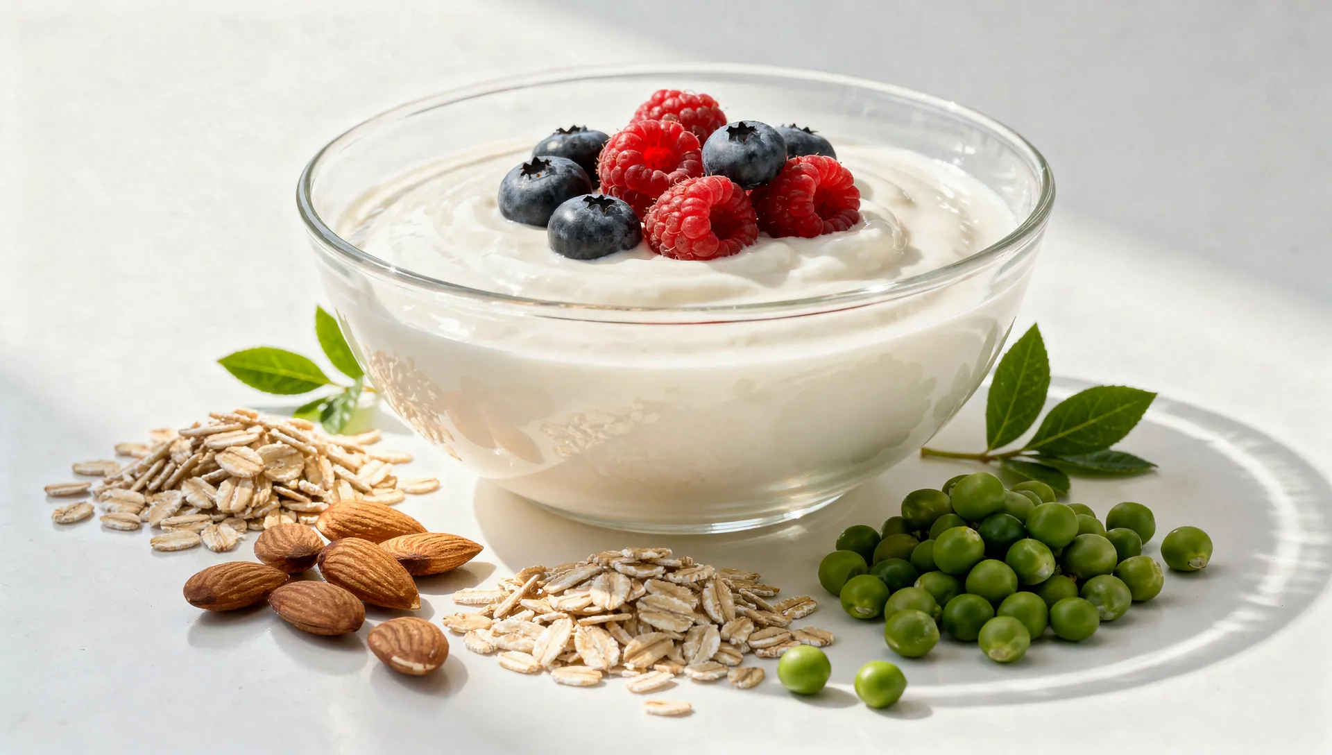 Bitkisel bazlı vegan yoğurt